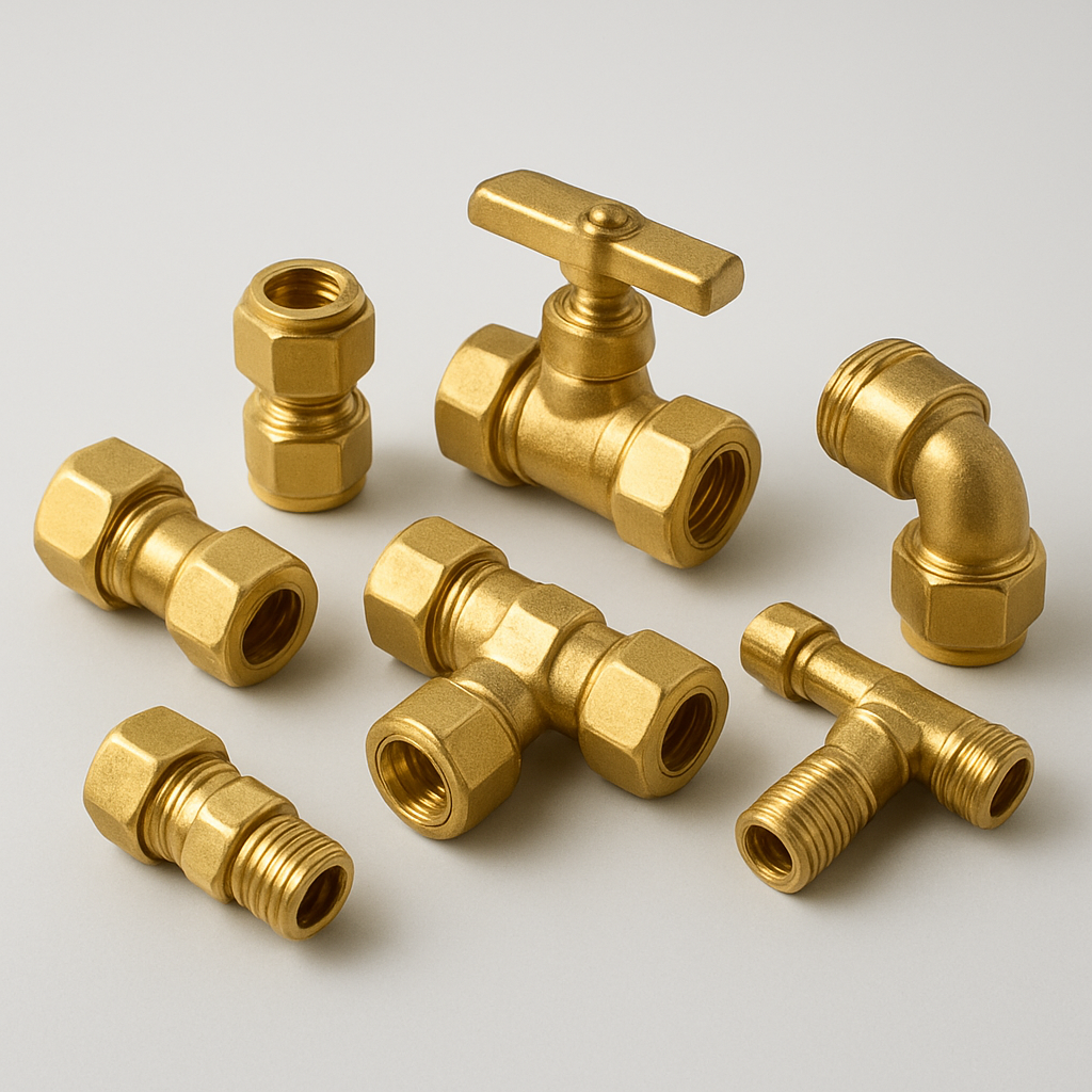 Brass Compression Fittings Assortment Pack